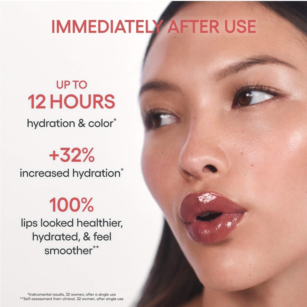 LANEIGEđź’§JuicePop Box Tinted Lip Oil infused Jazzy Jam Rosy Brown NWOB - Picture 5 of 8